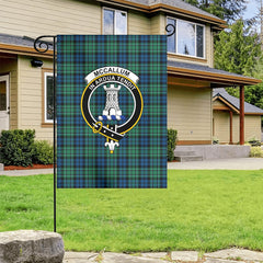 McCallum Ancient Tartan Crest Garden Flag