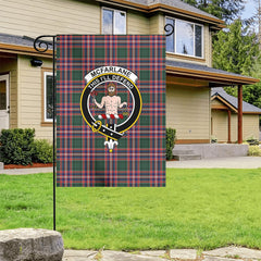 McFarlane Hunting Modern Tartan Crest Garden Flag