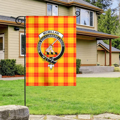 McMillan Clan Tartan Crest Garden Flag
