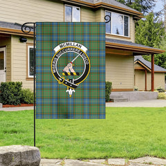 McMillan Hunting Ancient Tartan Crest Garden Flag