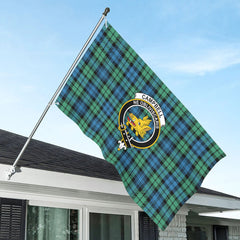 Campbell Ancient 01 Tartan Crest House Flag