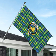 Campbell of Breadalbane Ancient Tartan Crest House Flag