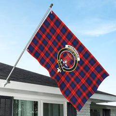 McCracken Tartan Crest House Flag
