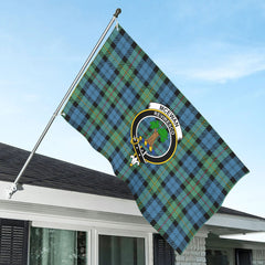 McEwan Ancient Tartan Crest House Flag