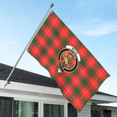 McFie Tartan Crest House Flag
