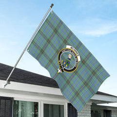 McInnes Ancient Tartan Crest House Flag