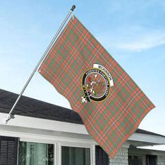 McKinnon Ancient Tartan Crest House Flag