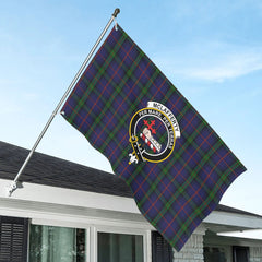 McLafferty Tartan Crest House Flag