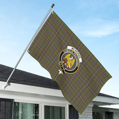 McVicker Tartan Crest House Flag
