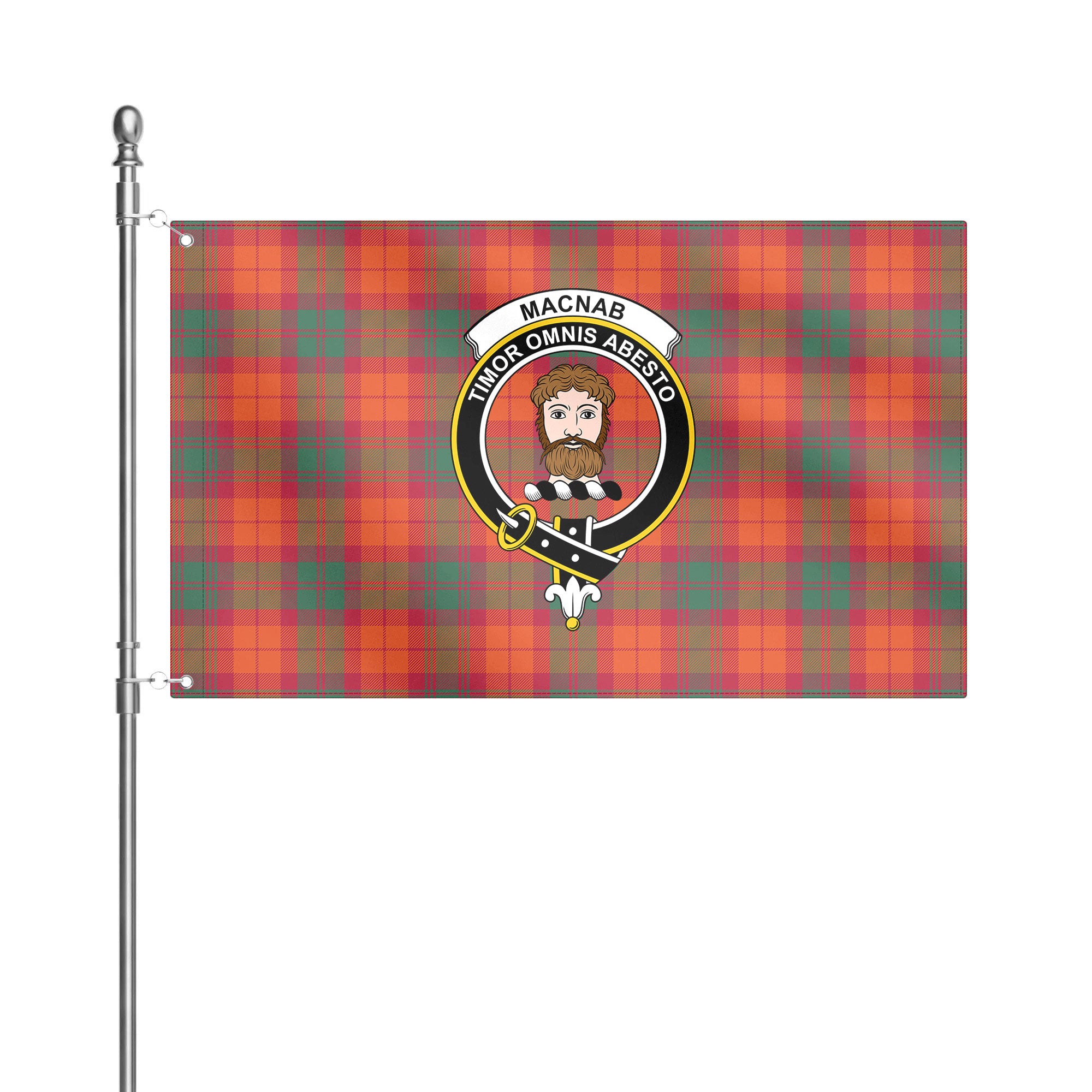 MacNab Ancient Tartan Crest House Flag