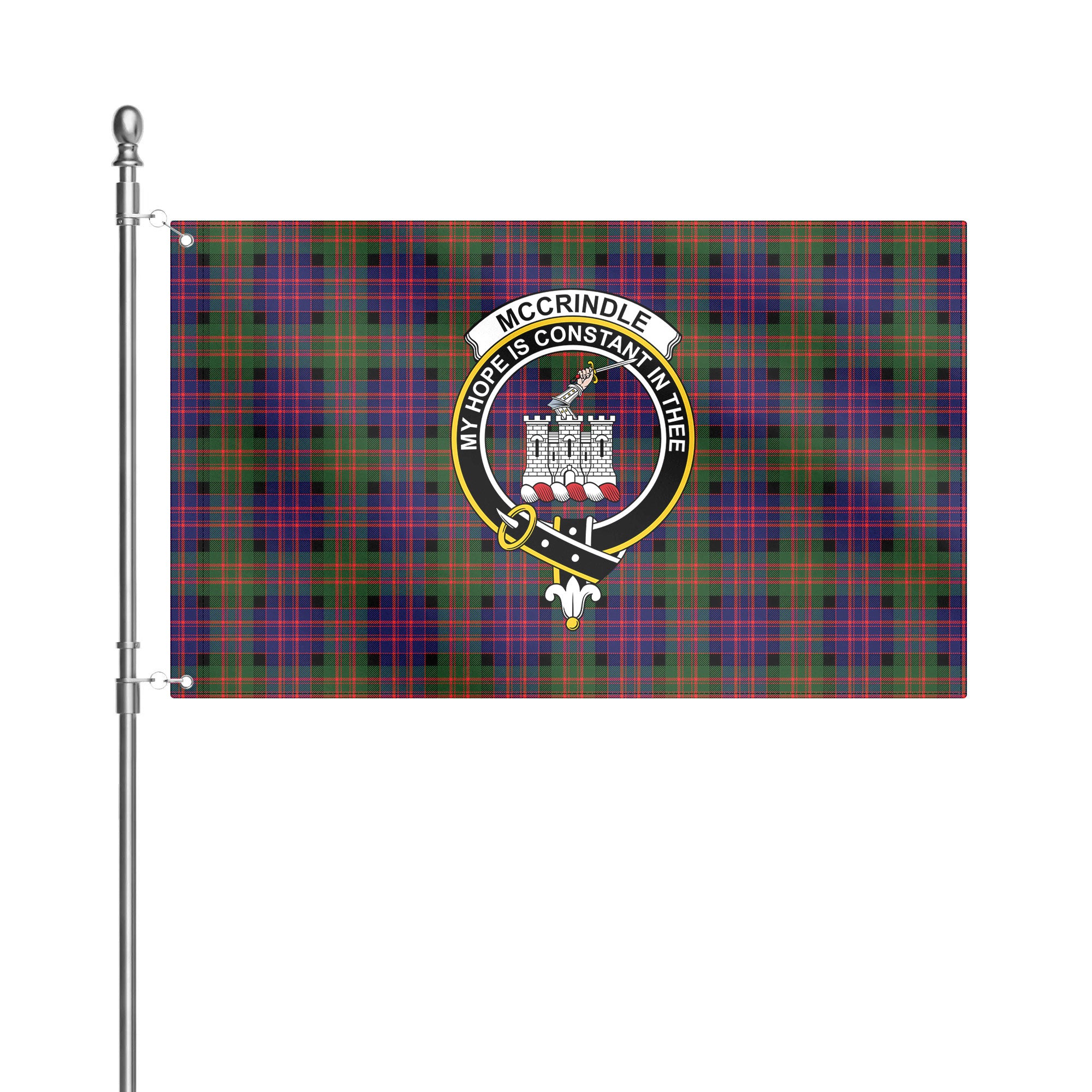 McCrindle Tartan Crest House Flag
