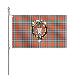 McFarlane Ancient Tartan Crest House Flag