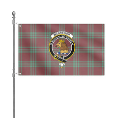 McGregor Hunting Ancient Tartan Crest House Flag