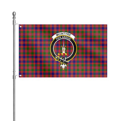 McIntyre Modern Tartan Crest House Flag