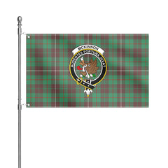 McKinnon Hunting Ancient Tartan Crest House Flag