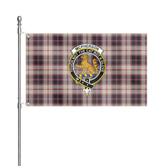 McPherson Hunting Ancient Tartan Crest House Flag