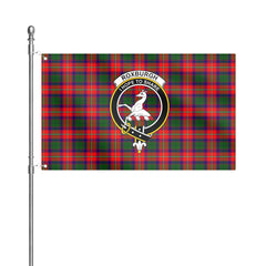 Roxburgh District Tartan Crest House Flag