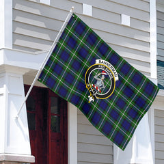 Bannerman Tartan Crest House Flag