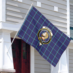 Kirkaldy Tartan Crest House Flag