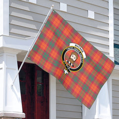 MacNab Ancient Tartan Crest House Flag