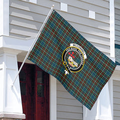 McConnell Tartan Crest House Flag