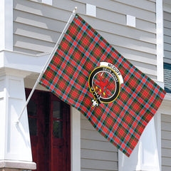 McDuff Modern Tartan Crest House Flag