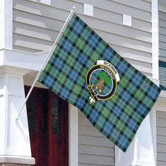 McEwan Ancient Tartan Crest House Flag