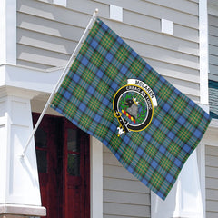 McLaren Ancient Tartan Crest House Flag