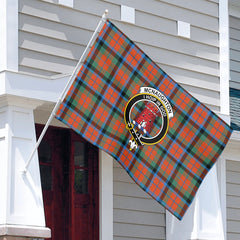 McNaughton Ancient Tartan Crest House Flag