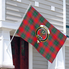 McPhail Clan Tartan Crest House Flag