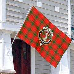 McQuarrie Tartan Crest House Flag