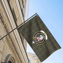 Hall Tartan Crest House Flag