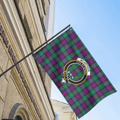McArthur - Milton Tartan Crest House Flag