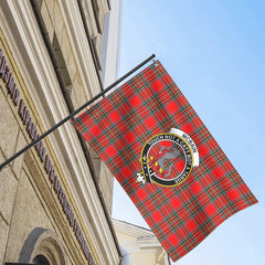 McBain Tartan Crest House Flag