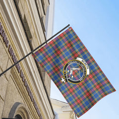 McBeth Modern Tartan Crest House Flag