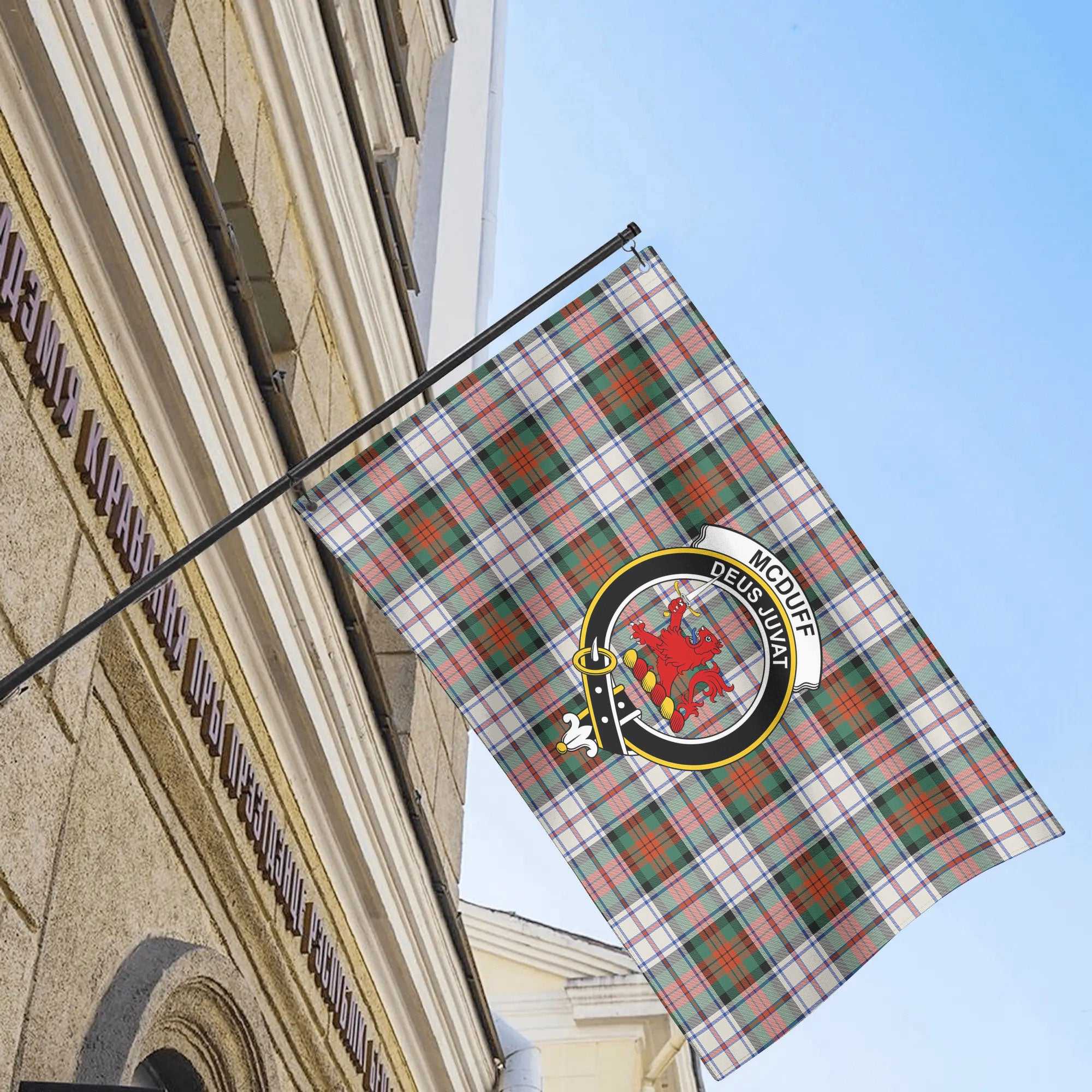 McDuff Dress Ancient Tartan Crest House Flag
