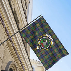 McLaren Modern Tartan Crest House Flag