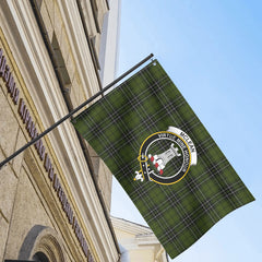 McLean Hunting Tartan Crest House Flag