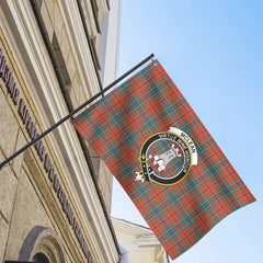McLean of Duart Ancient Tartan Crest House Flag