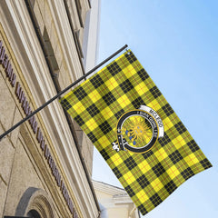 McLeod of Lewis Modern Tartan Crest House Flag