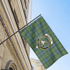 McMillan Hunting Ancient Tartan Crest House Flag