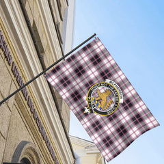 McPherson Hunting Modern Tartan Crest House Flag