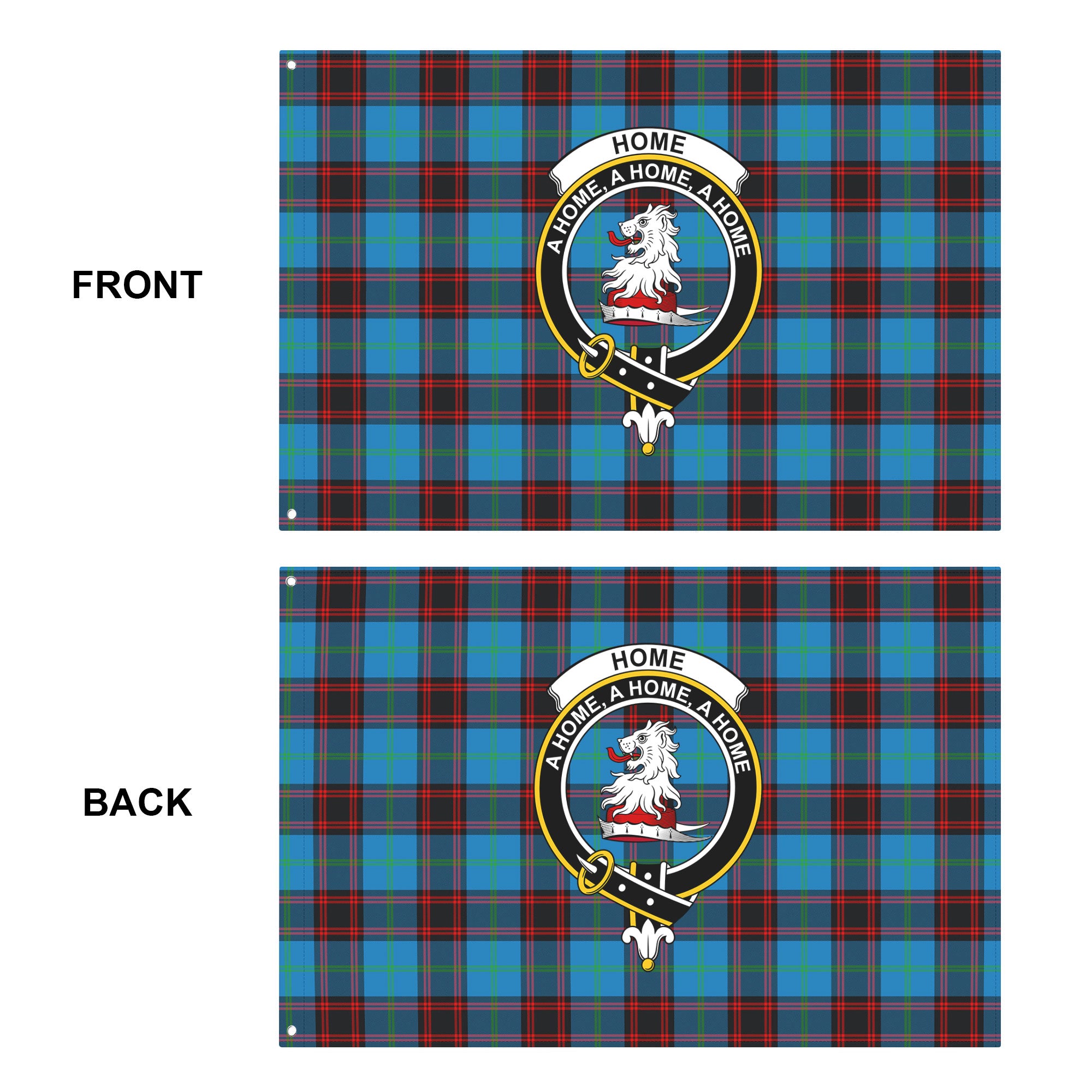 Home Ancient Tartan Crest House Flag