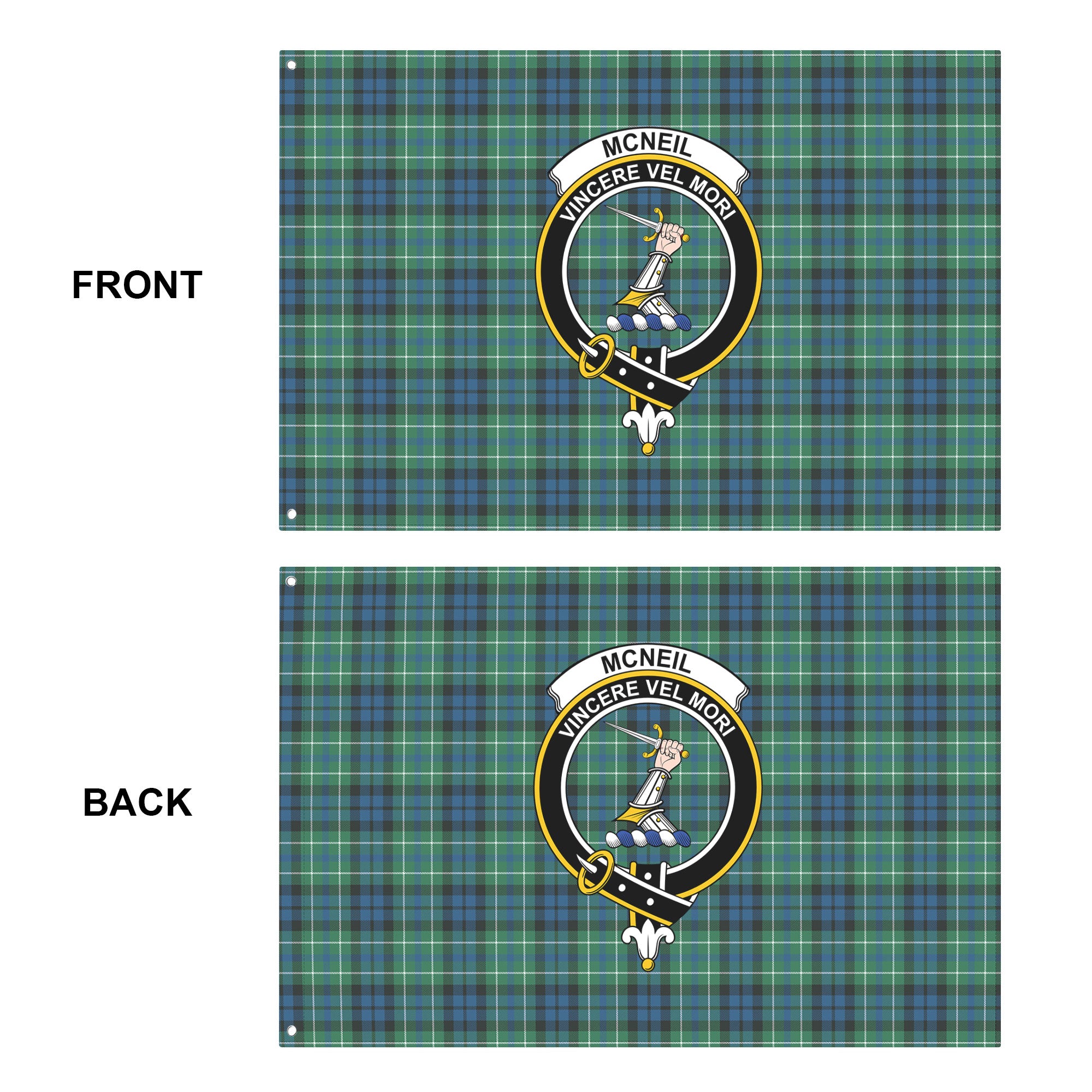 McNeil of Colonsay Ancient Tartan Crest House Flag