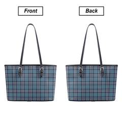 Earl of St Andrews Tartan Leather Tote Bag