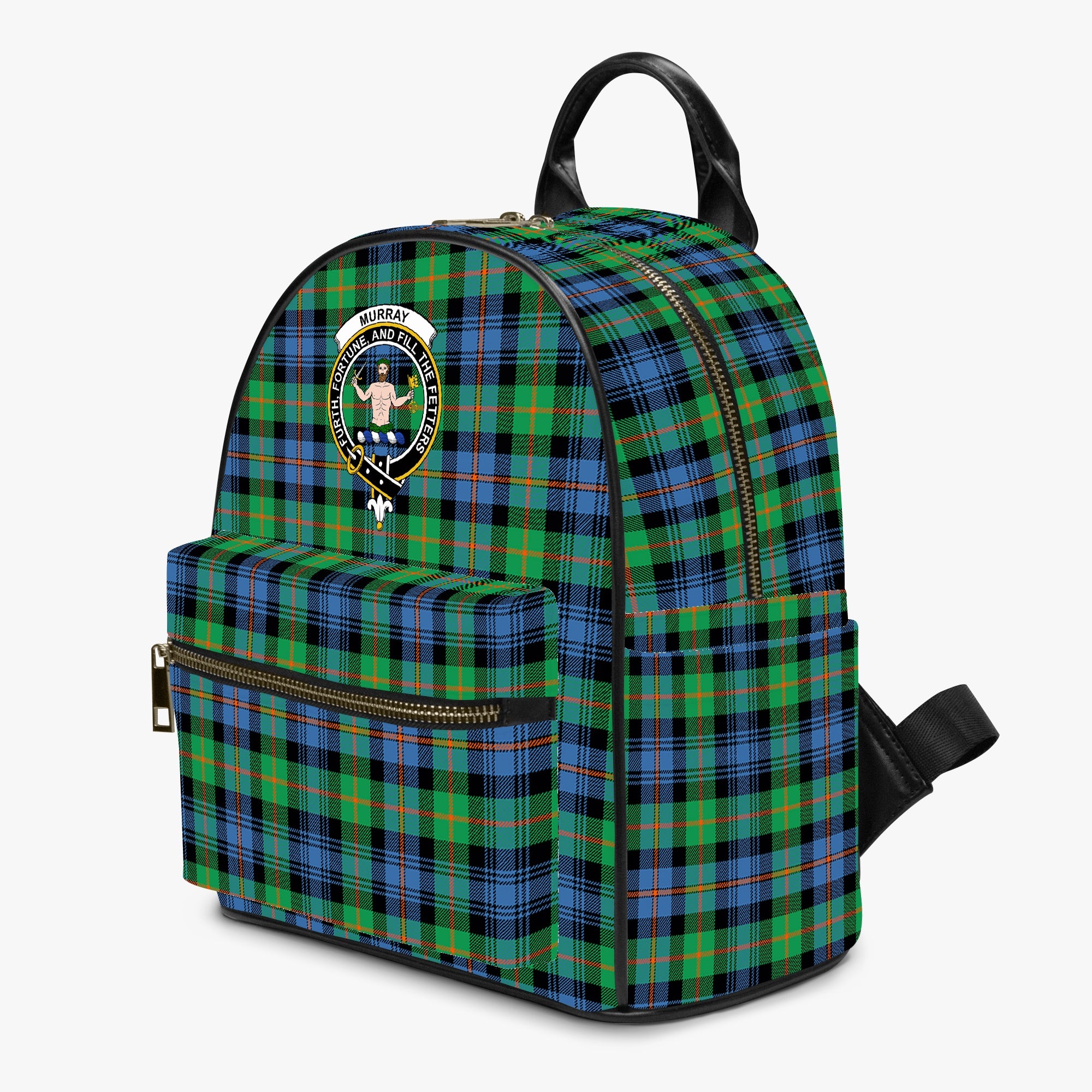 Murray of Atholl Ancient Tartan Crest PU Backpack