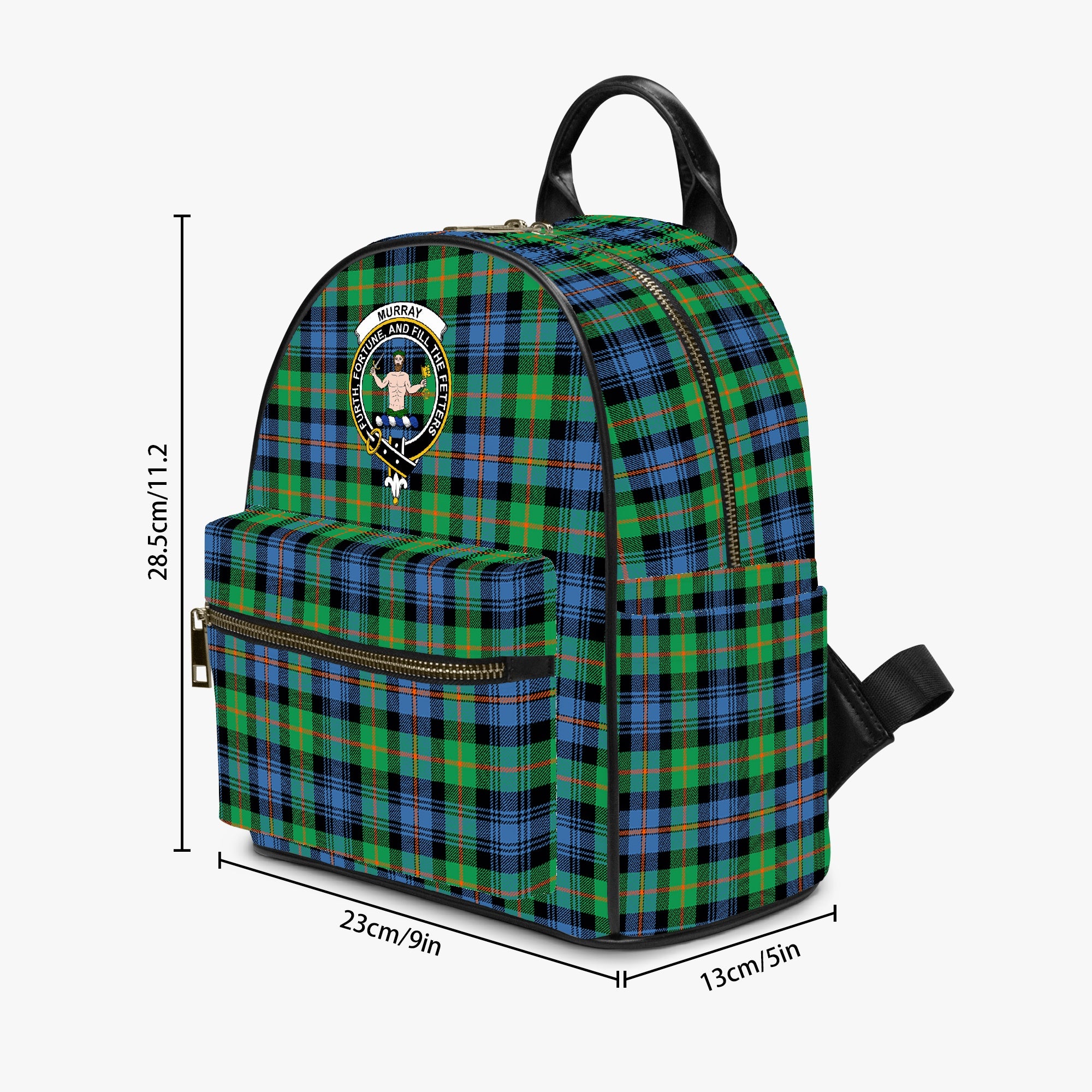 Murray of Atholl Ancient Tartan Crest PU Backpack