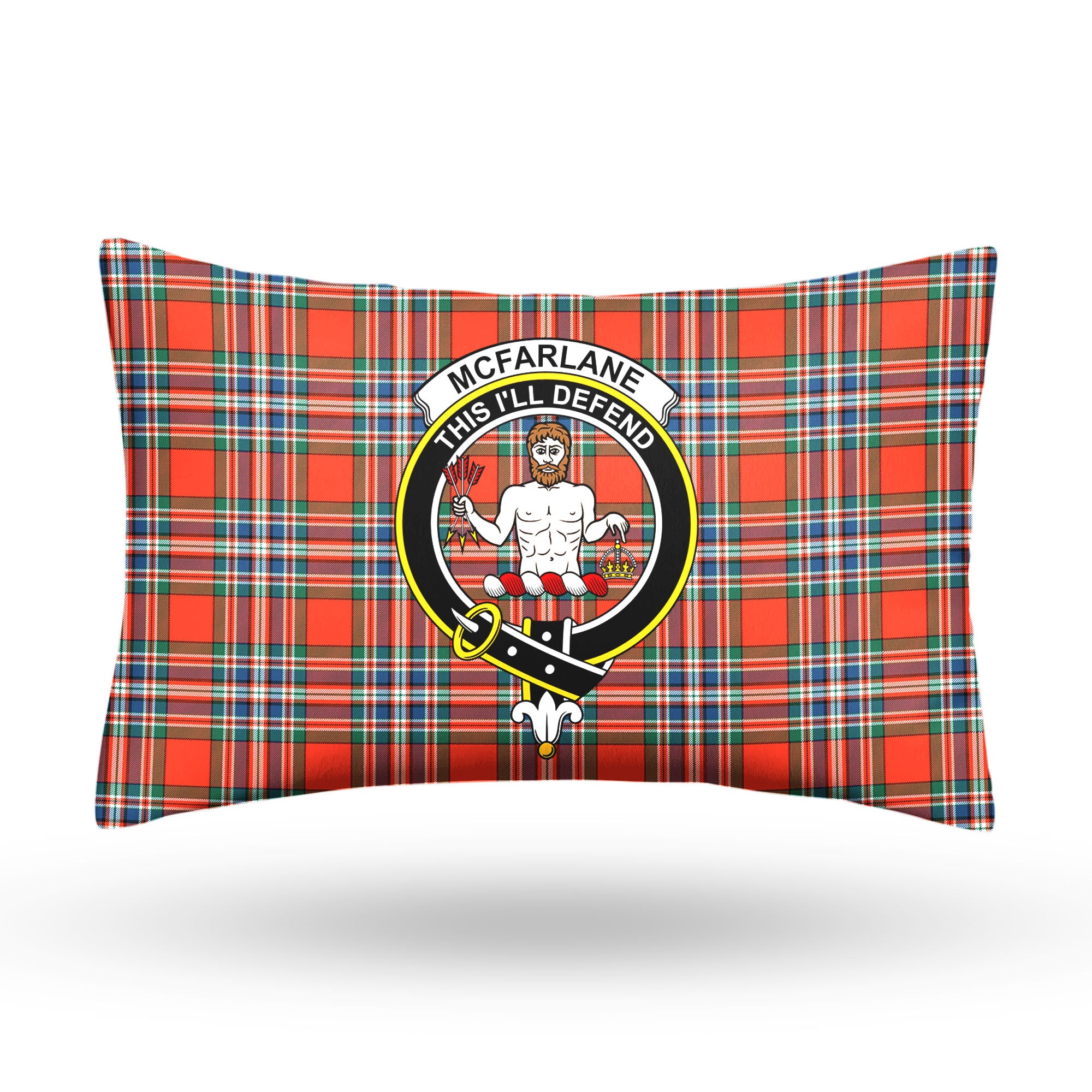 McFarlane Ancient Tartan Crest Pillow Cover