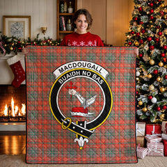 MacDougall Ancient Tartan Crest Quilt