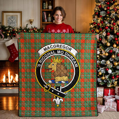 MacGregor Ancient Tartan Crest Quilt